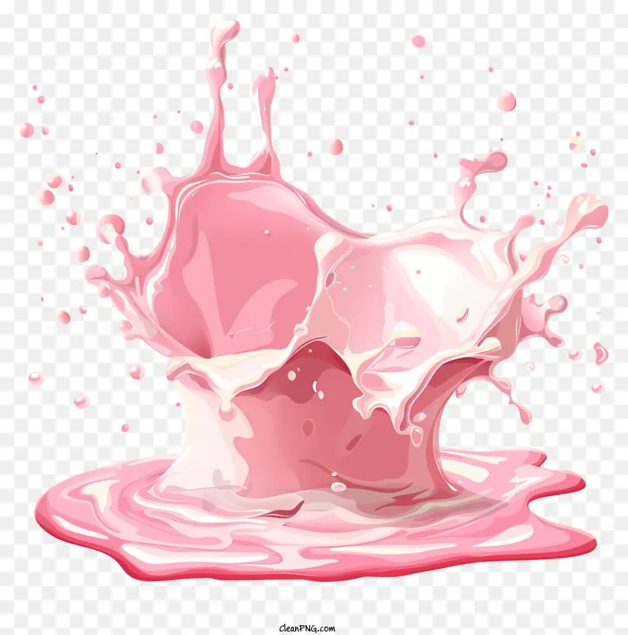Splash，Rose Liquide PNG