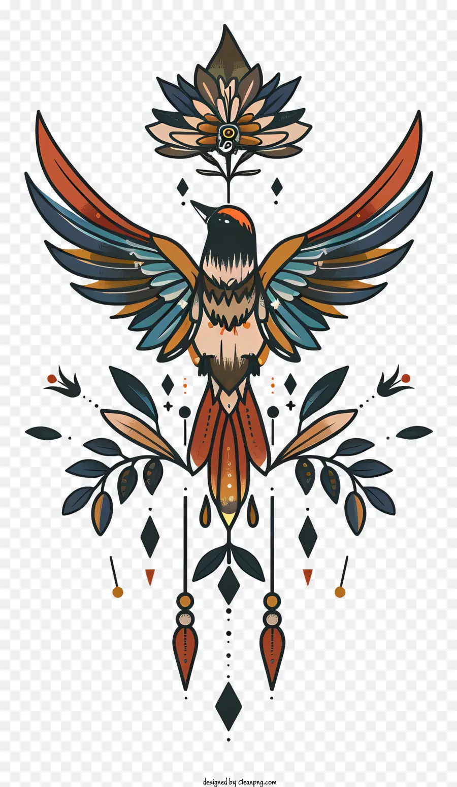 Tatouage，Oiseau PNG