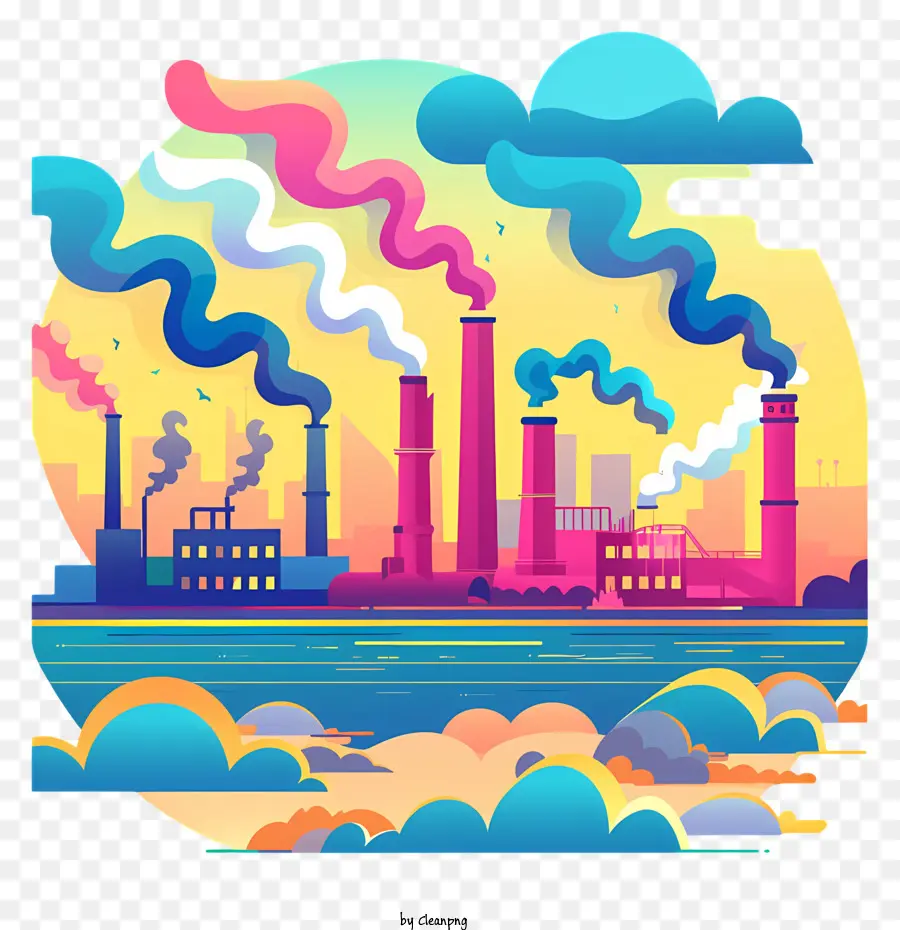 Pollution，Usine PNG