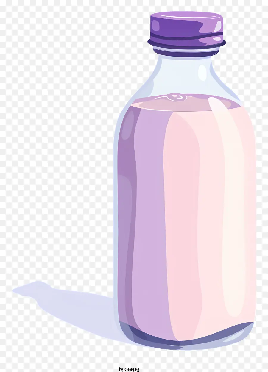 Bouteille De Lait，Bouteille En Verre PNG