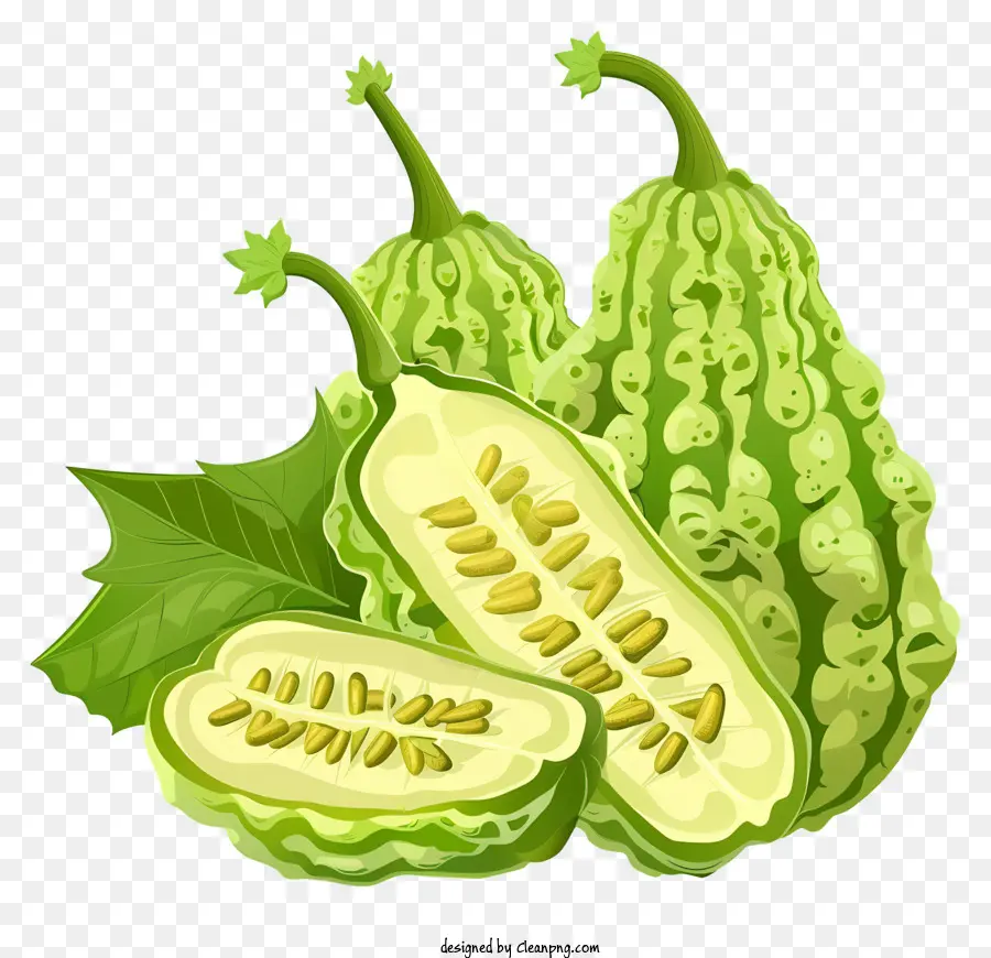 Le Melon Amer，Banane Non Mûre PNG