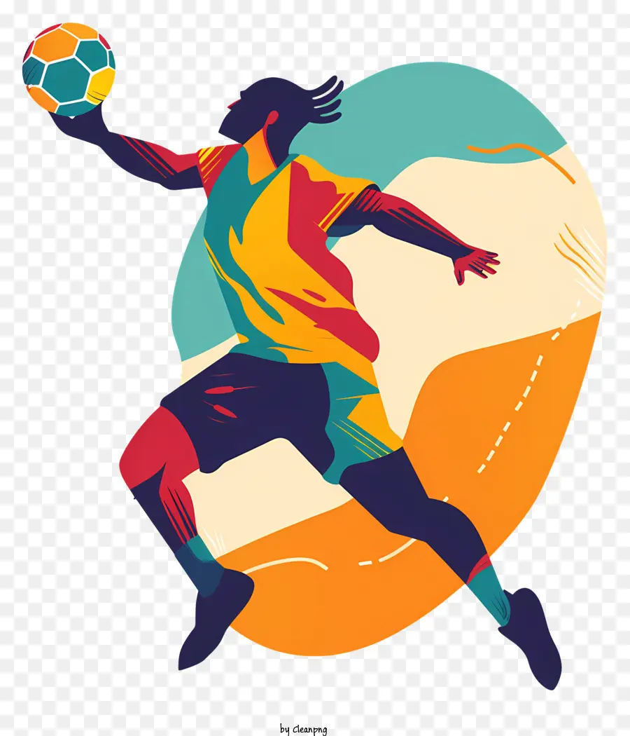 Handball，Joueur De Football PNG