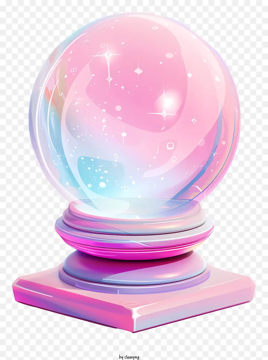 Boule De Cristal Mystique，Globe En Verre PNG