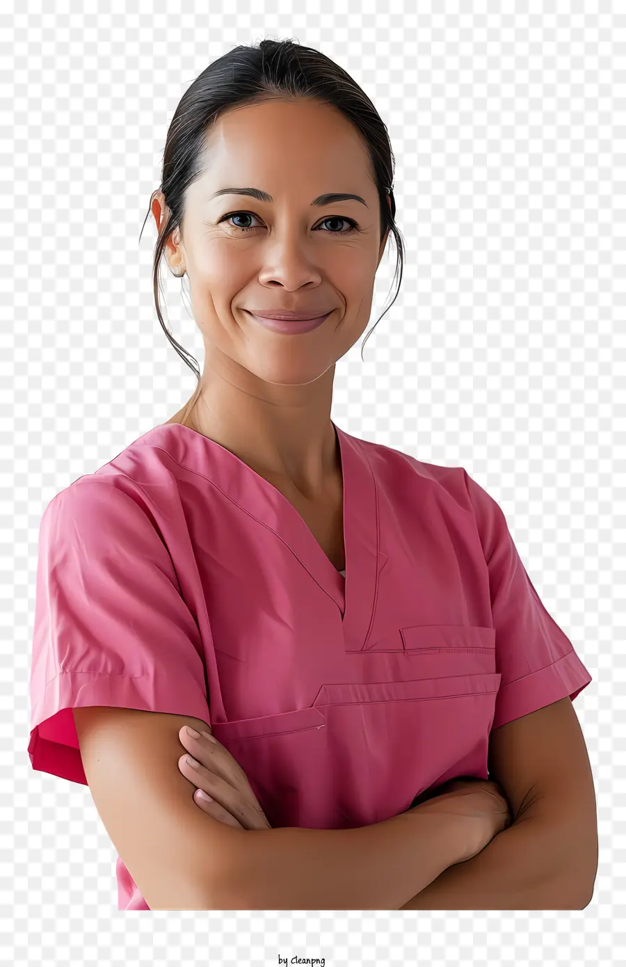 Infirmière Souriante，Femme Médecin PNG