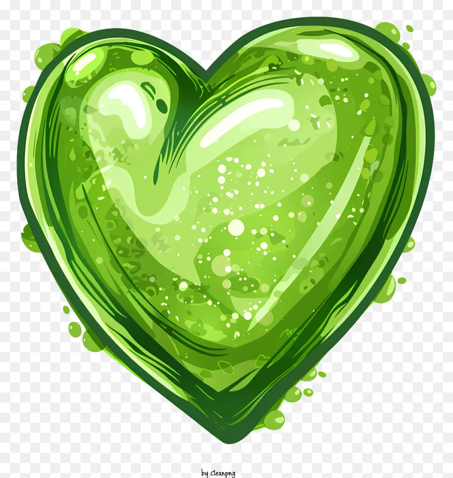 Coeur Vert，Amour PNG