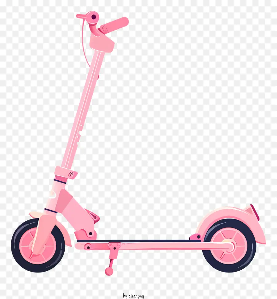Patinette，Scooter électrique Rose PNG
