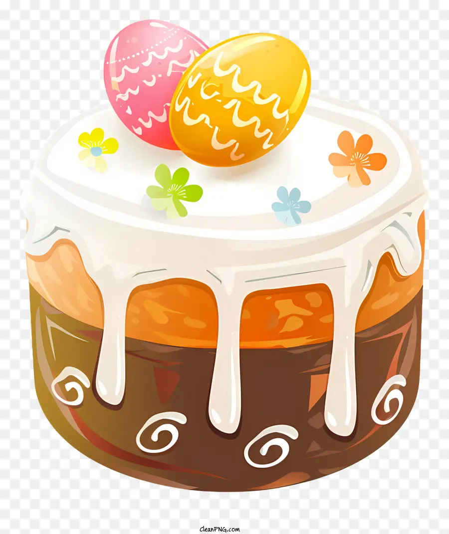 Gâteau De Pâques，Gâteau Au Chocolat PNG