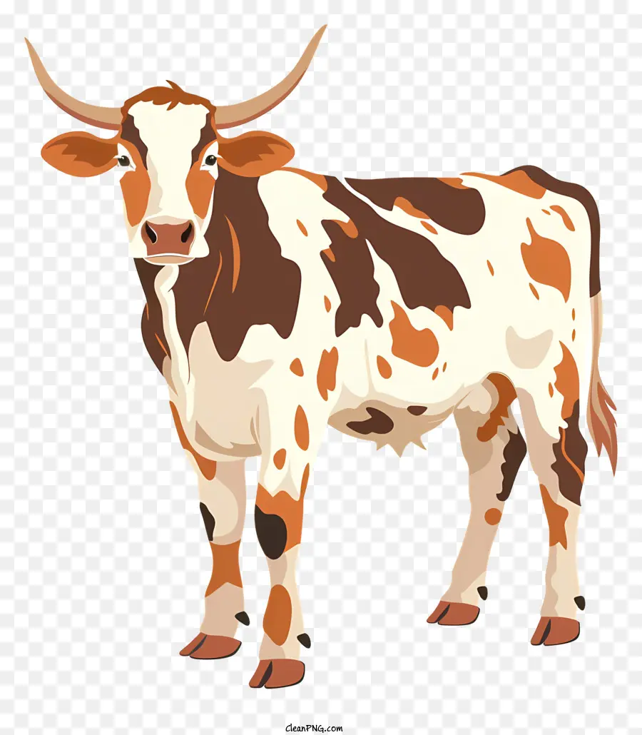 Vache Hereford，Vache Rose PNG