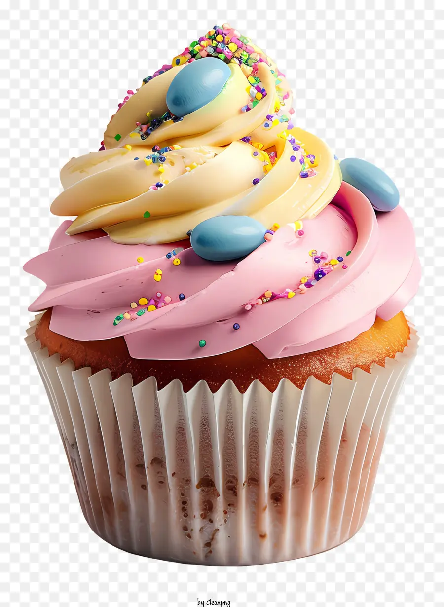 Le Dimanche De Pâques，Rose Cupcake PNG