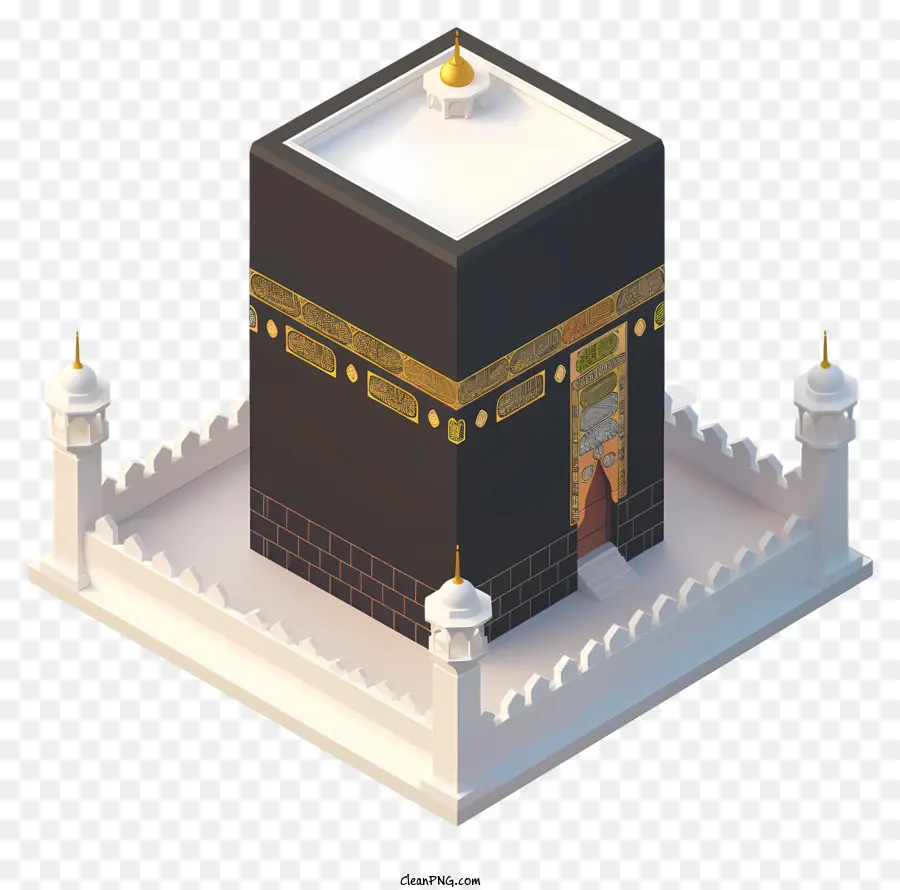 La Kaaba，L'architecture Islamique PNG