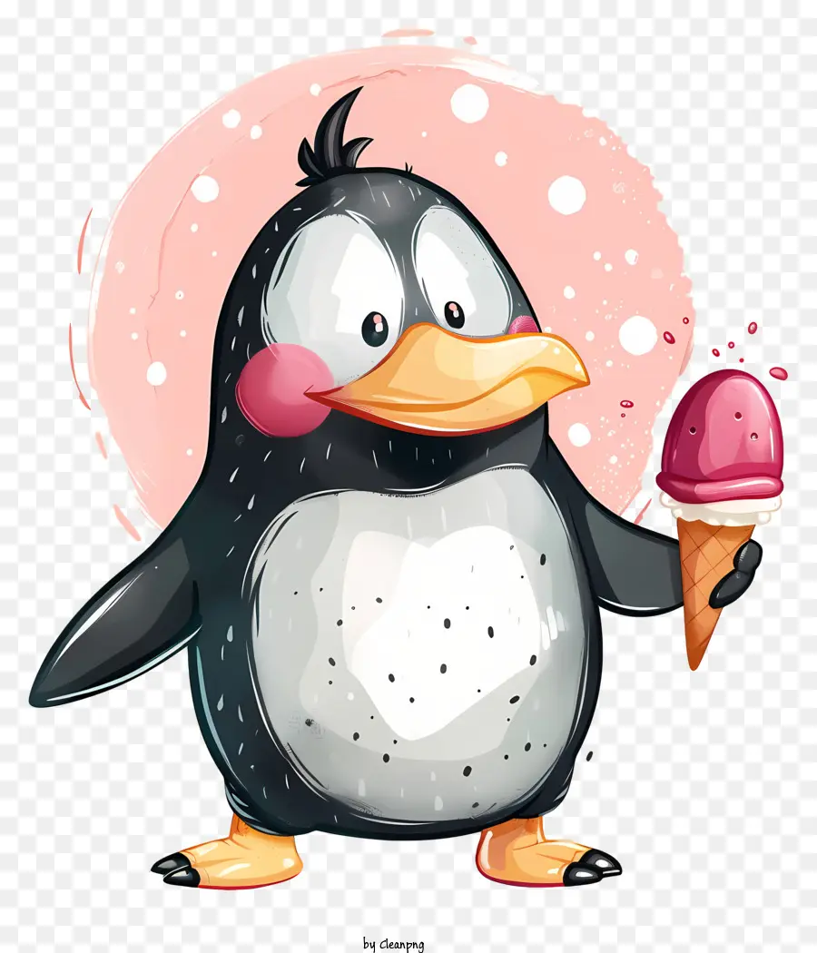 Penguin Tenant Des Glaces，Pingouin PNG