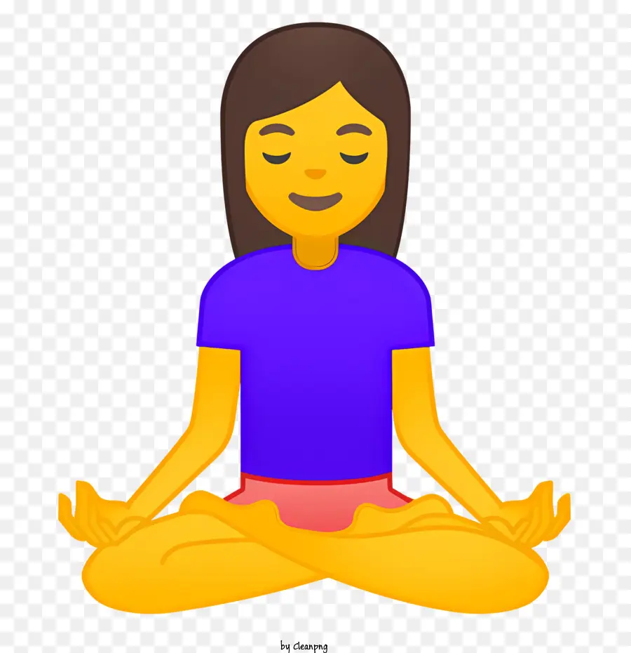 Emoji，La Méditation PNG