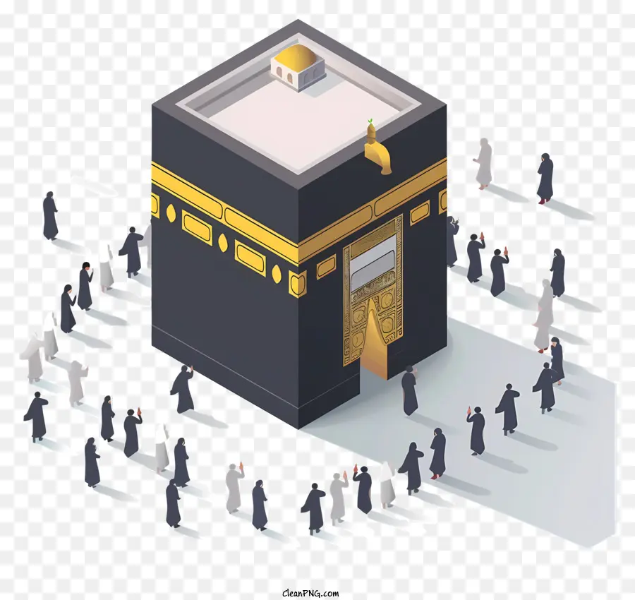 Kaaba，Pèlerins PNG