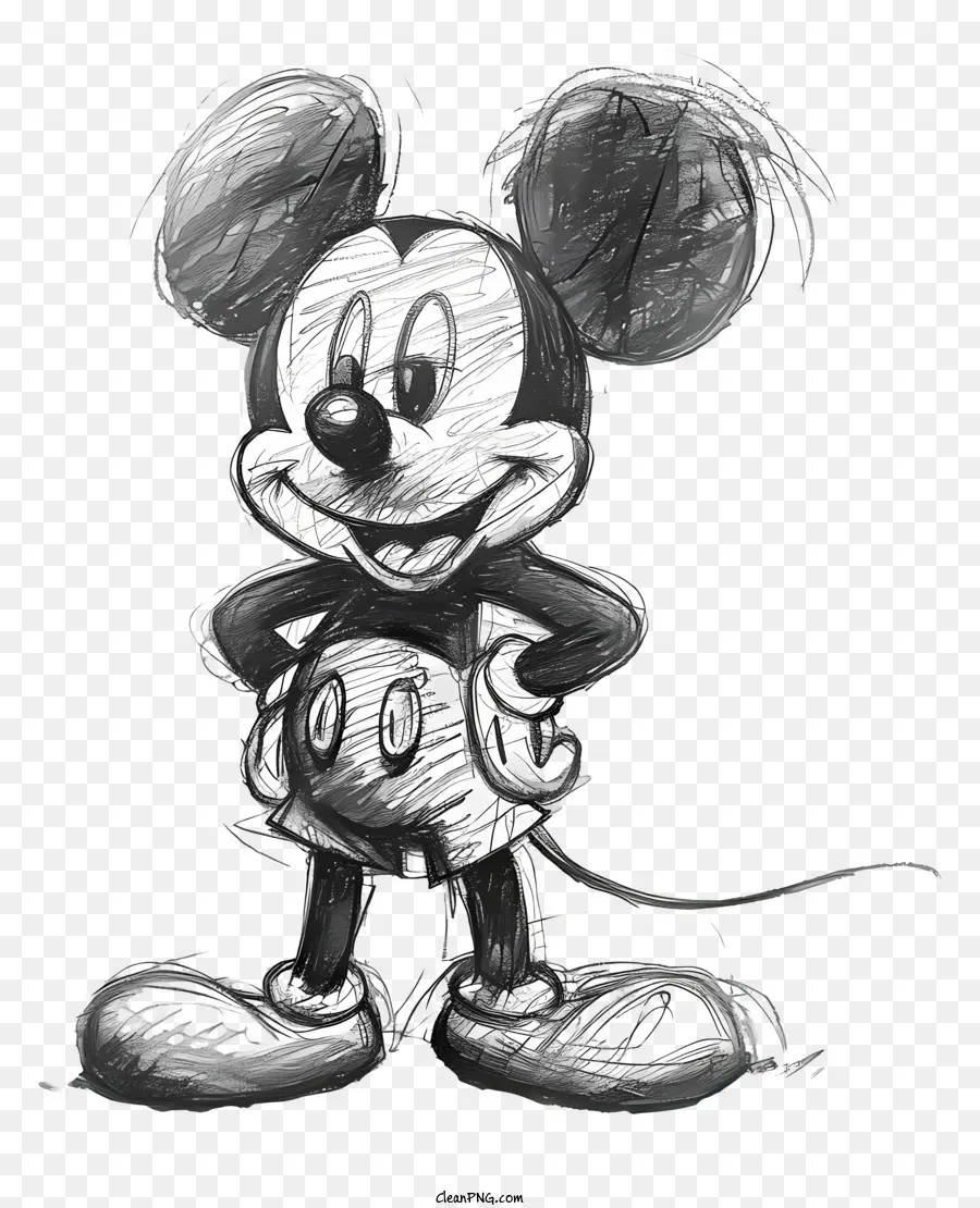 Mickey，Personnage De Dessin Animé PNG