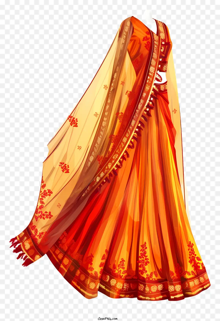 Sari De Mariage Indien，Mode Indienne PNG