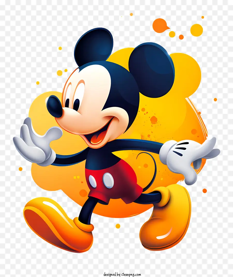 Mickey，Souris De Dessin Animé PNG