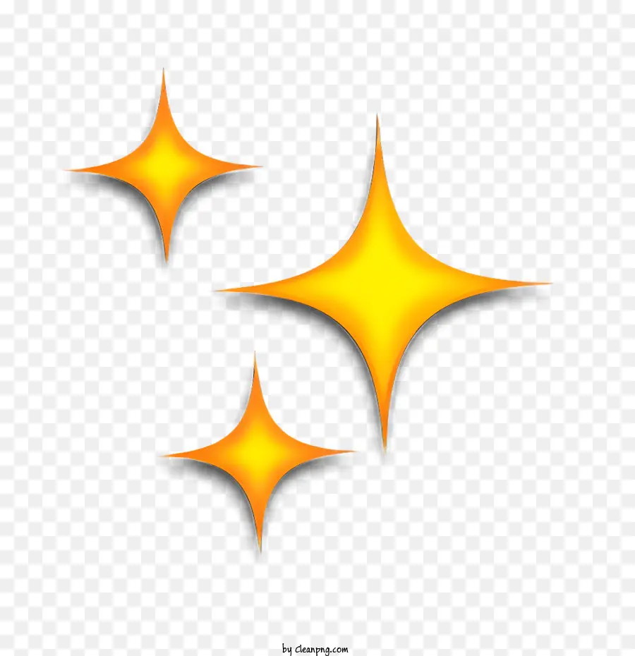 Emoji，Formes D'étoiles PNG