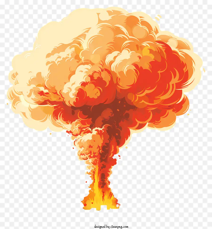 Explosion Nucléaire，Incendie Explosion PNG