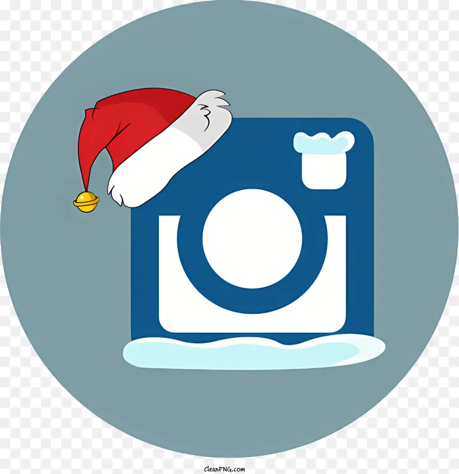 Instagram，Bonnet De Noel Sur Logo PNG