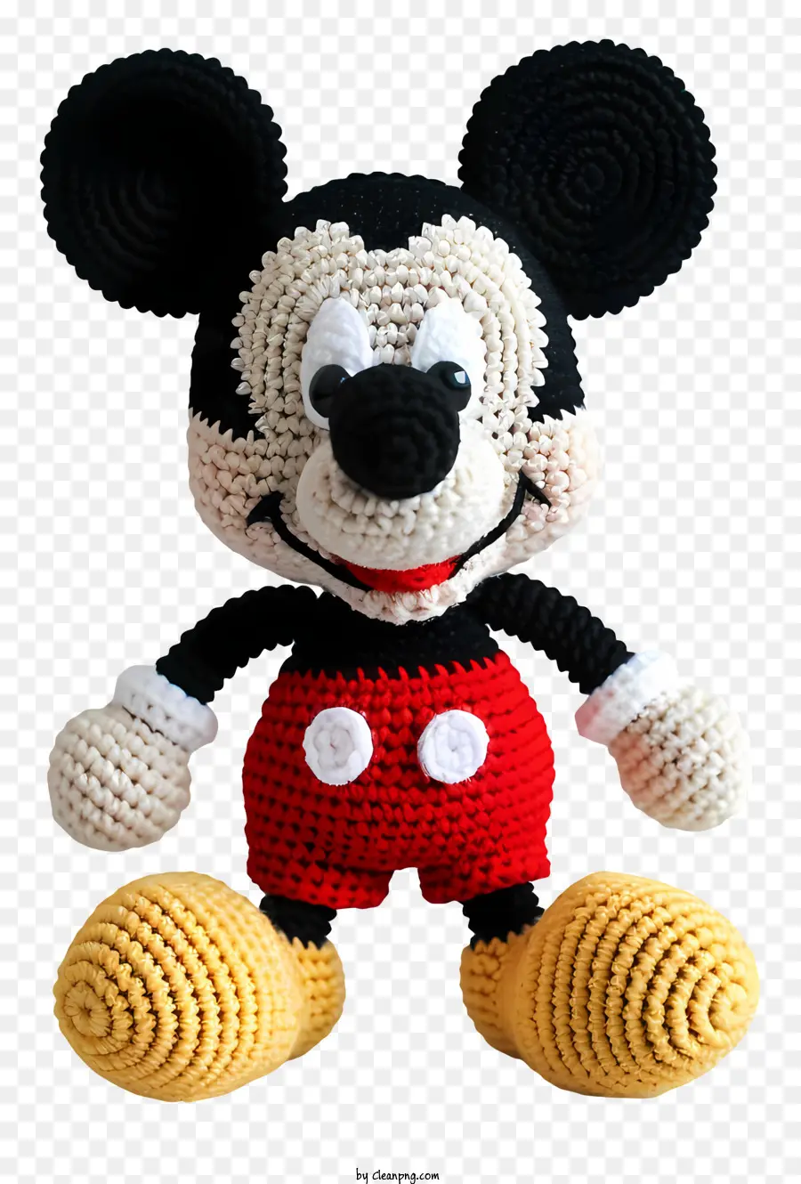 Mickey，Minnie Souris Au Crochet PNG