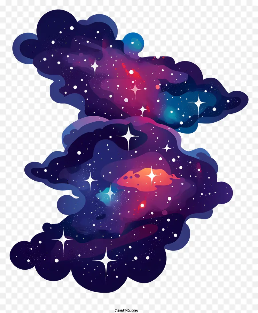 Nébuleuses，Galaxie PNG