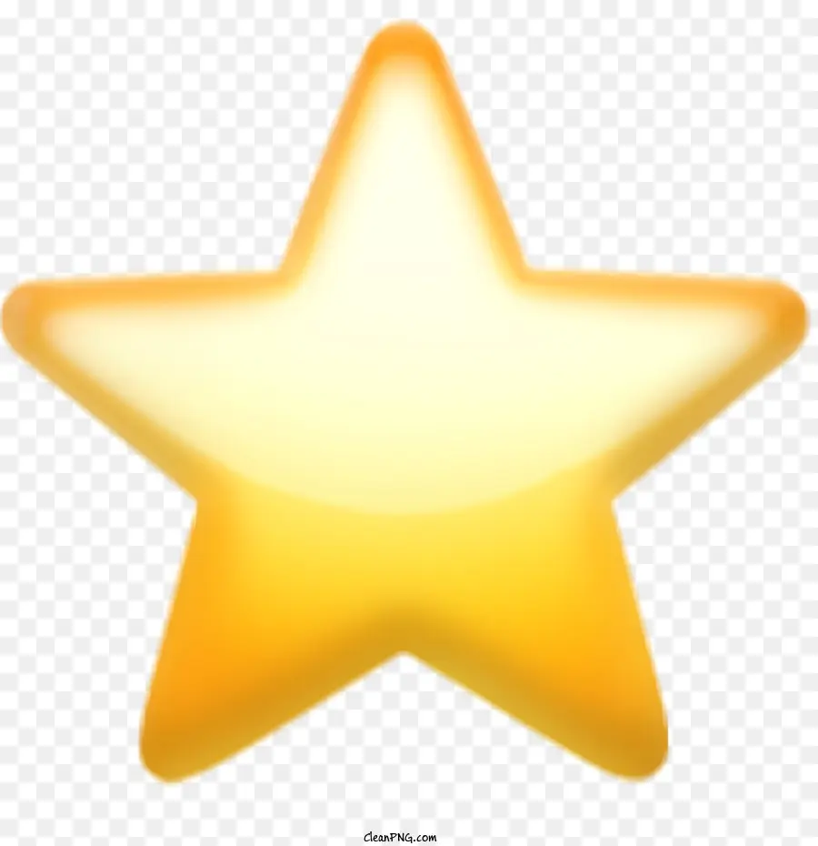 Emoji，L'étoile Jaune PNG