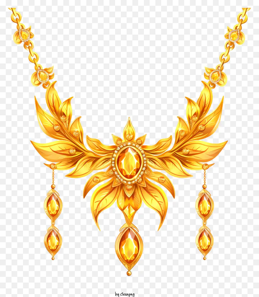 Collier En Or，Collier PNG