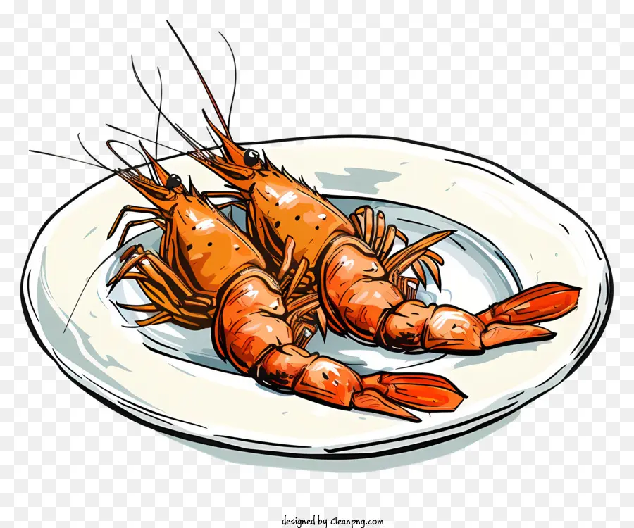 Scampi，Homard PNG