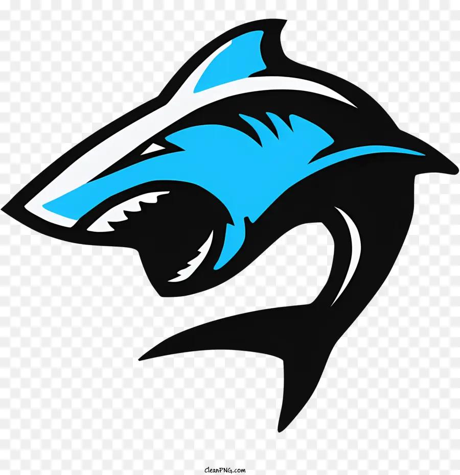 Les Poissons，Logo De Requin PNG