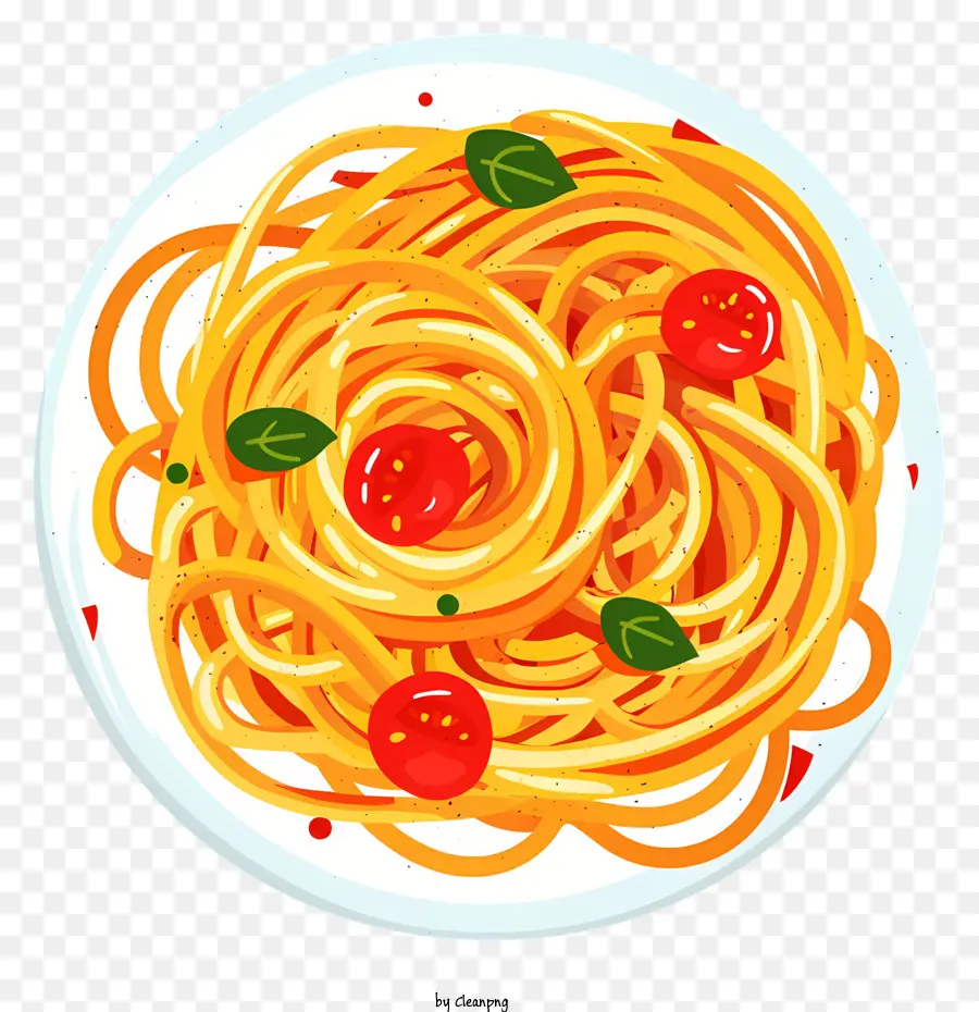Spaghetti，Tomates PNG