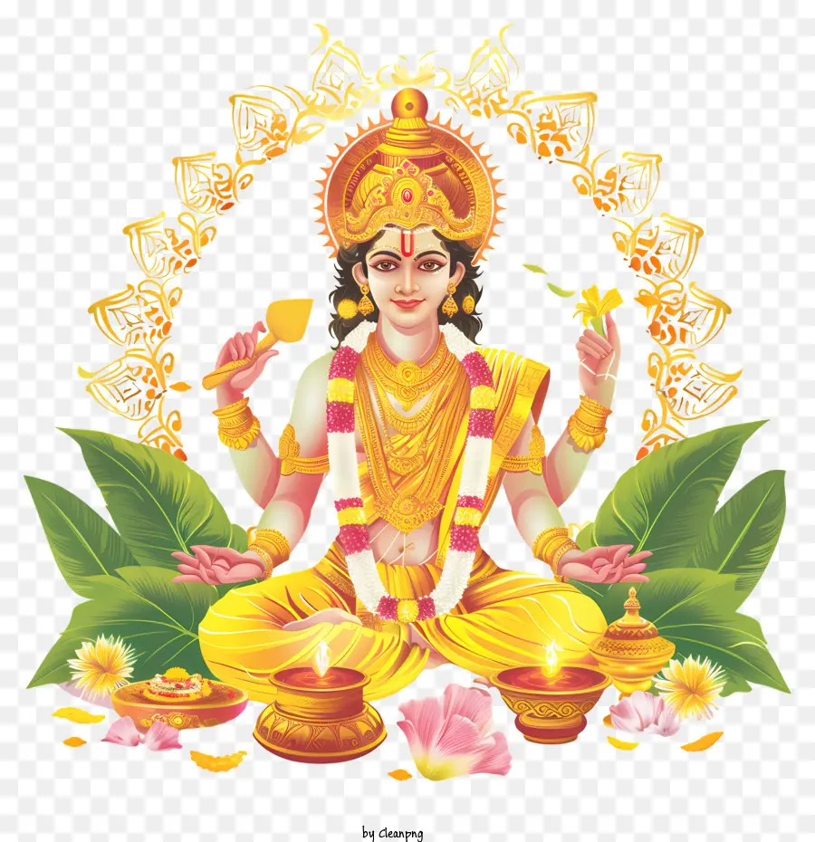 Vishu，Divinité Hindoue PNG