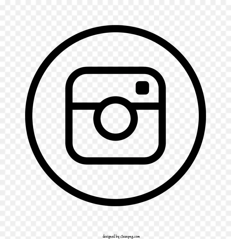 Instagram，Minimaliste PNG