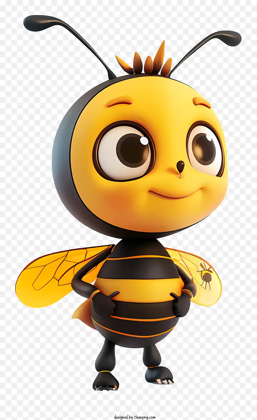 Maya L'abeille，Abeille De Dessin Animé PNG