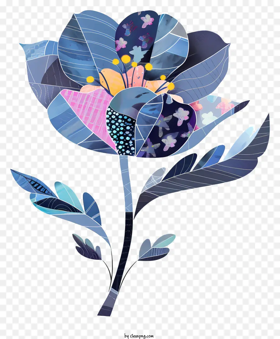 Fleur，Fleur Bleue PNG