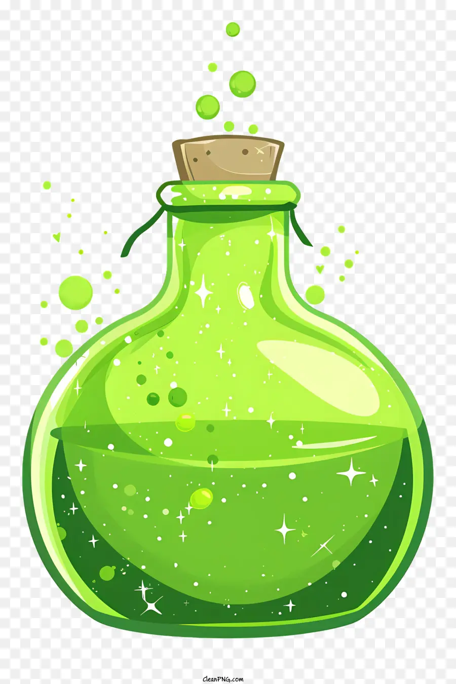 Potion，Vert Bouteille PNG