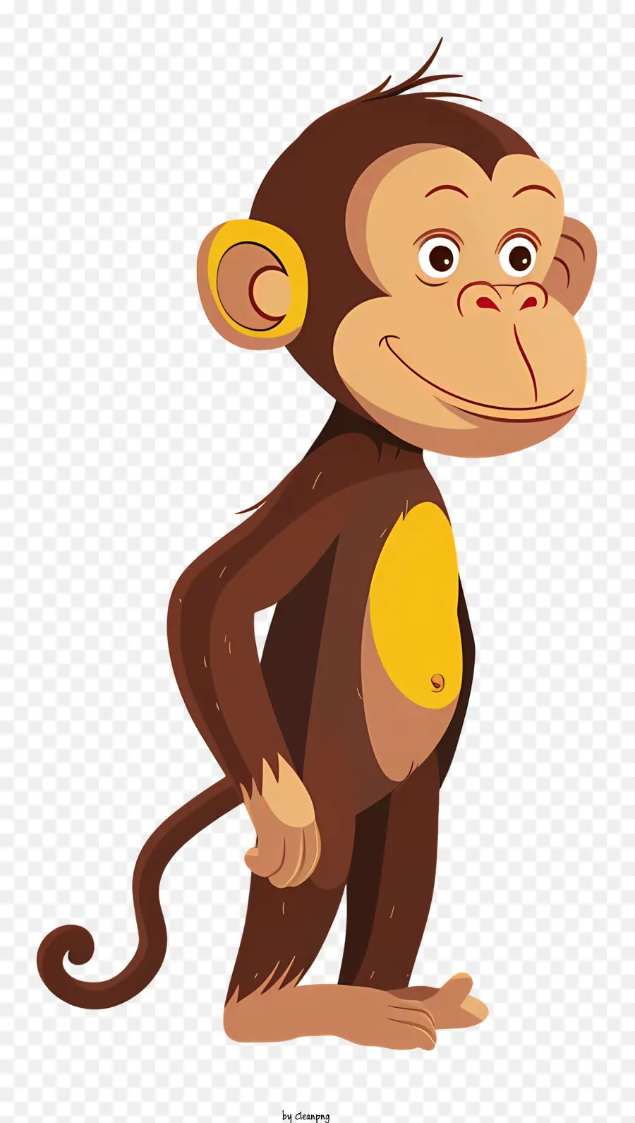 Curieux George，Singe PNG