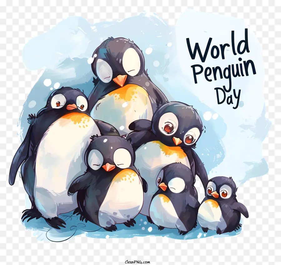 Monde Pingouin Jour，Les Pingouins PNG