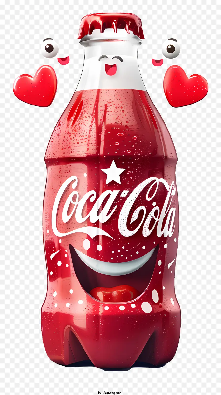 Coca Cola，Coeur PNG