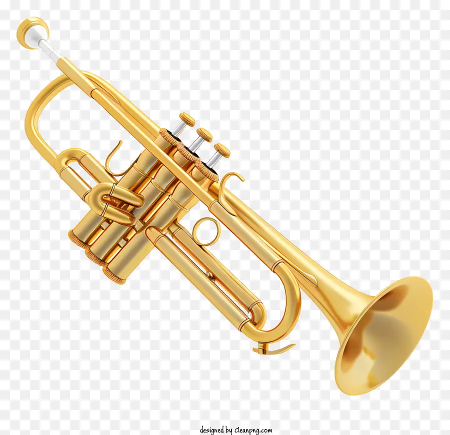 Trompette，Tuba Doré PNG