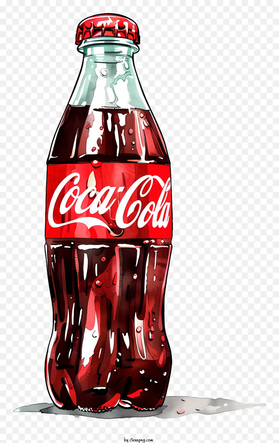 Coca Cola，Peinture PNG