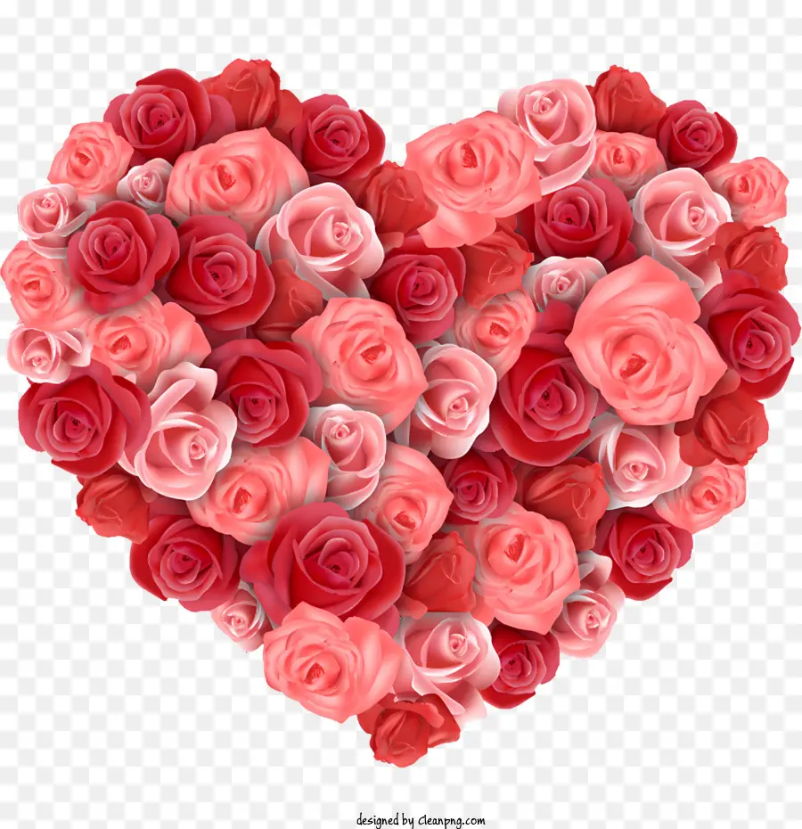 Roses，Roses Heartshaped PNG