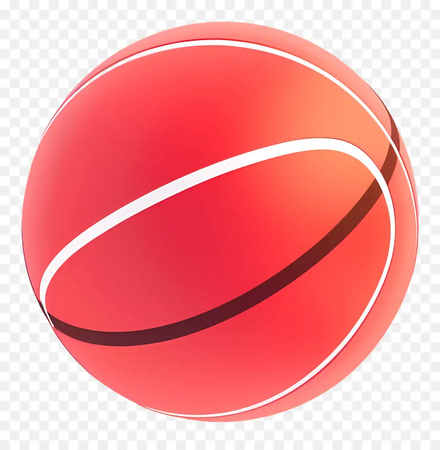 De Basket Ball，Basket Ball Rouge PNG