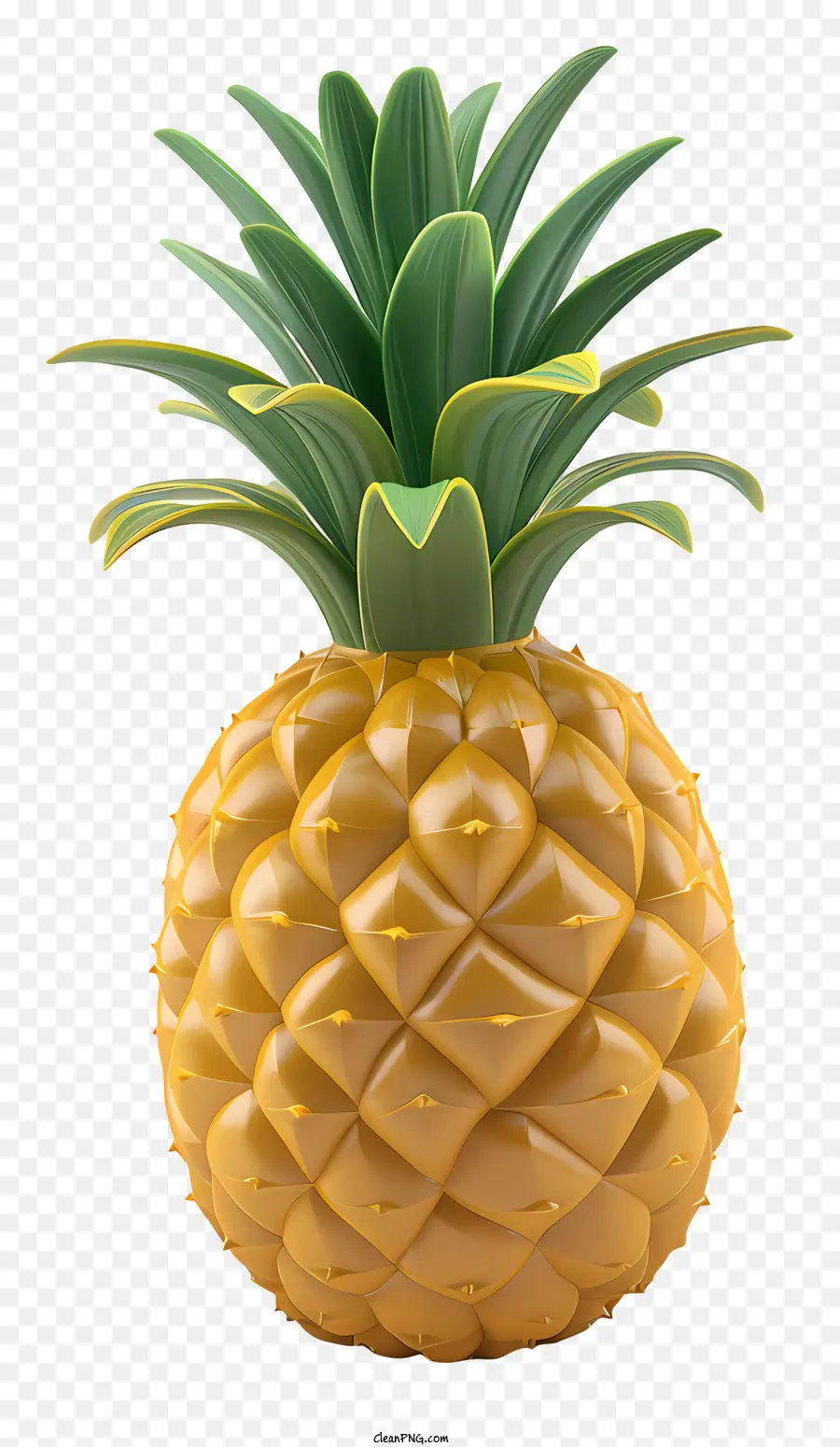 L'ananas，Fruits Tropicaux PNG