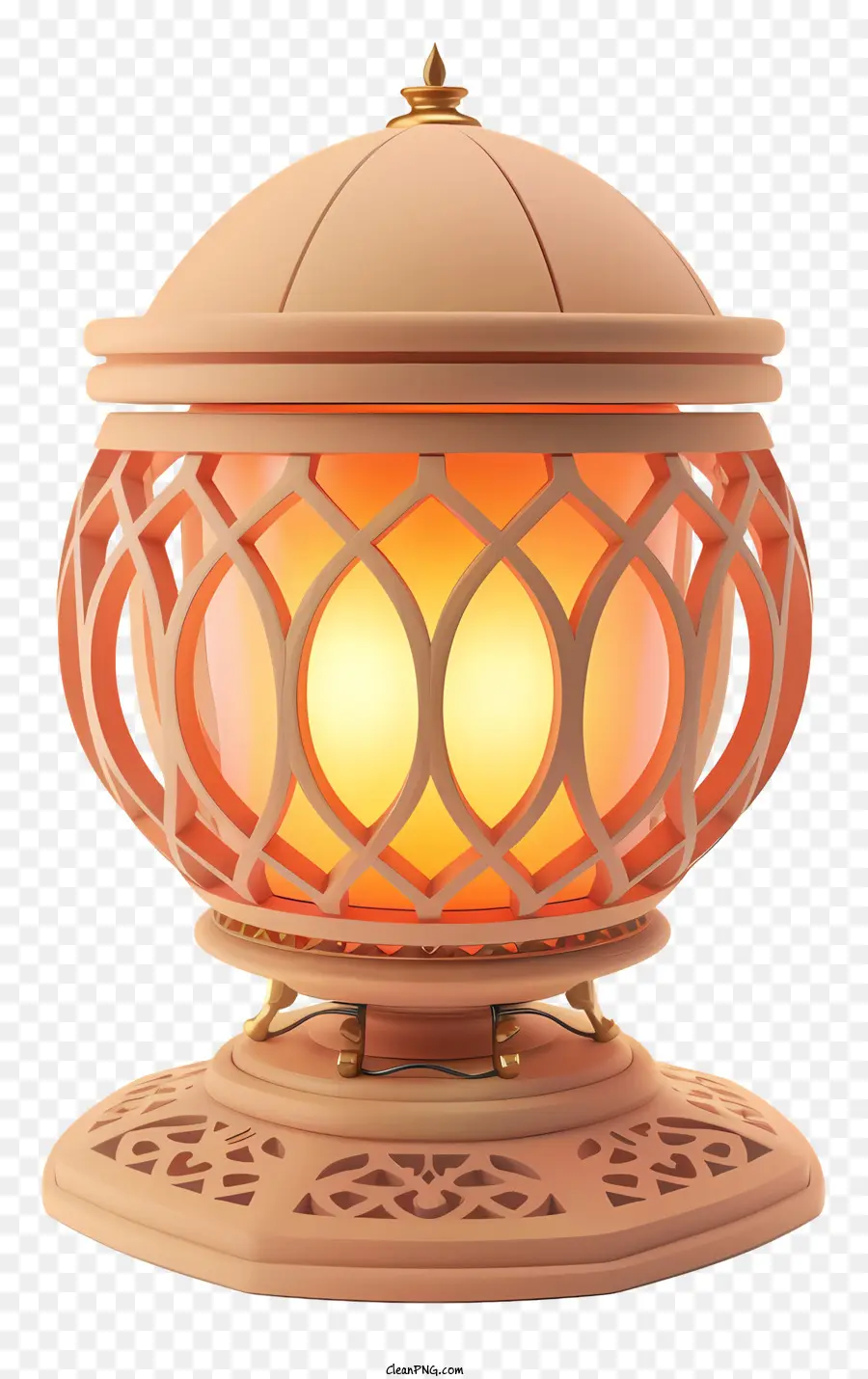 Islamique De La Lampe，Chandelier En Laiton PNG