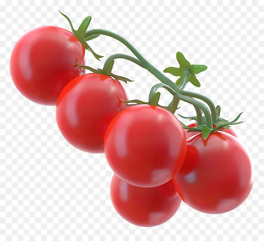 Tomates Cerises，Des Tomates Bien Mûres PNG