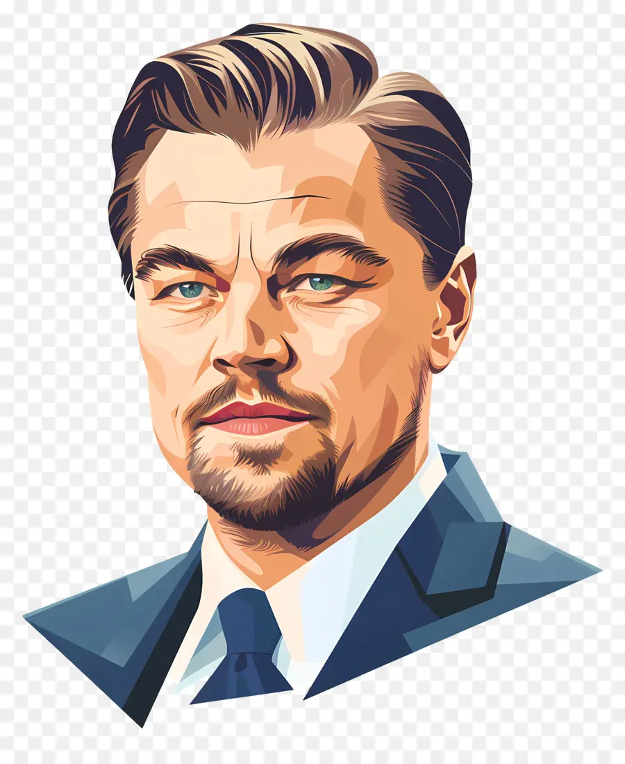 Leonardo Dicaprio，Homme En Costume PNG