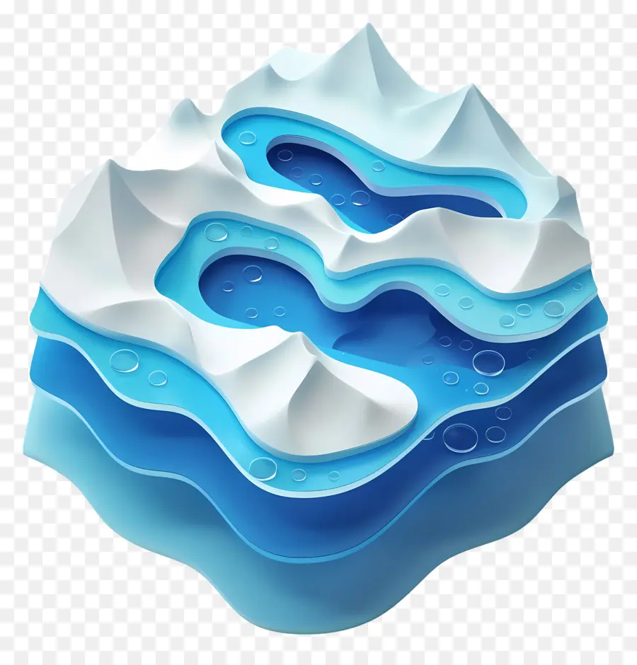 Eau，Iceberg PNG