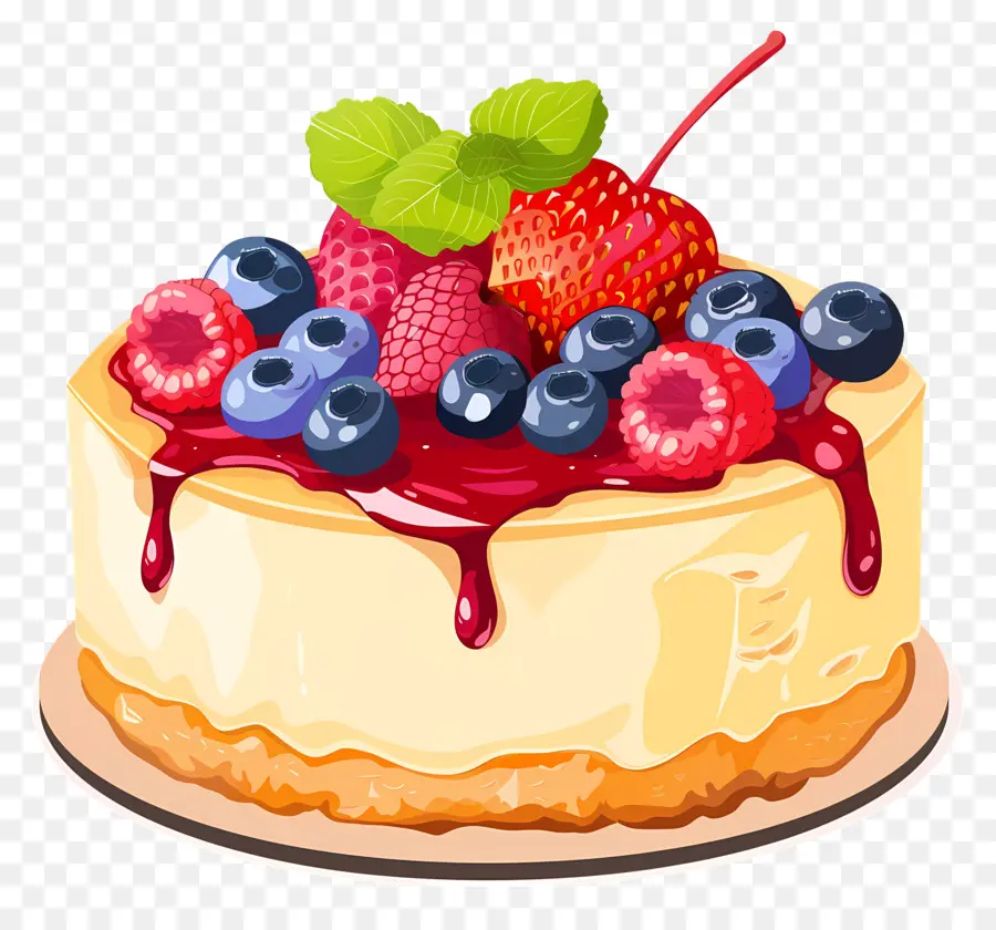 Cheesecake，Les Bleuets PNG