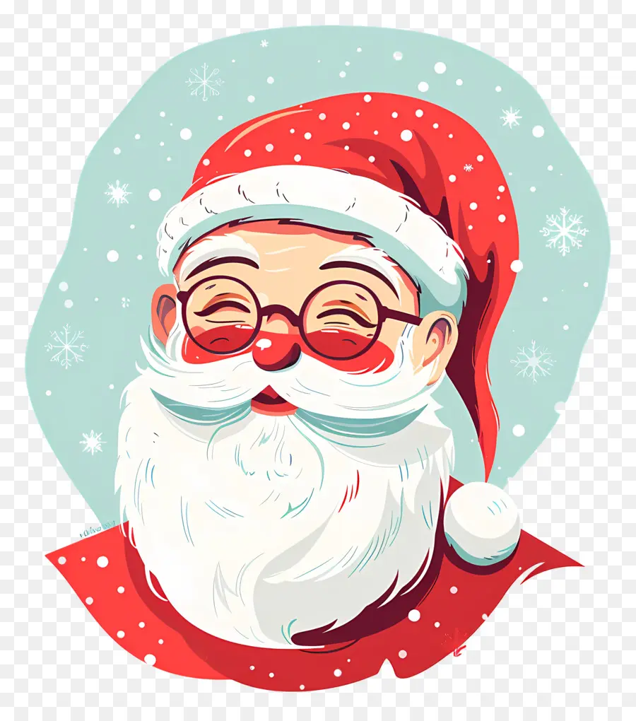 Santa，Le Père Noël PNG