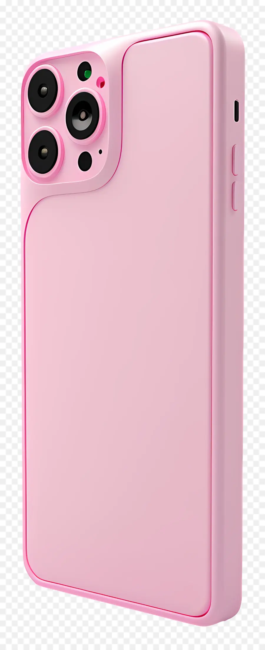 Téléphone Intelligent，Coque De Téléphone Rose PNG